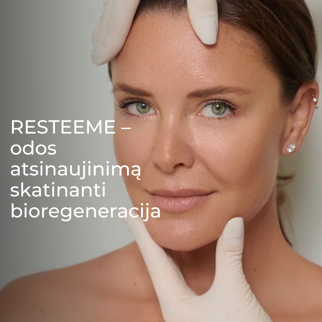 RESTEEME – atraskite matomus odos atjauninimo rezultatus jau po pirmos procedūros!