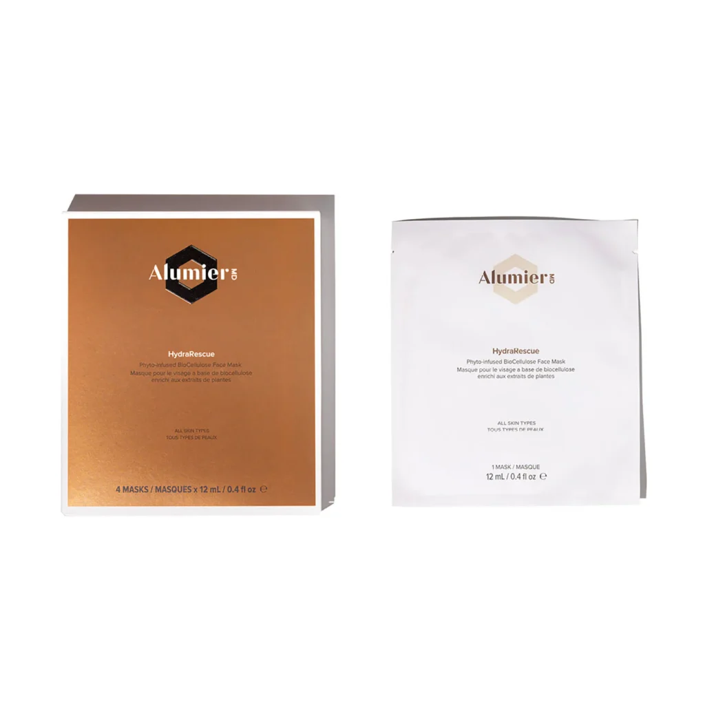 HydraRescue Biocellulose Face Mask