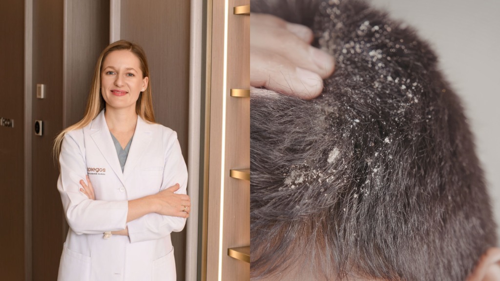 galvos odos simptomai